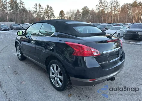 2014 Nissan Murano Crosscabriolet из США, поврежденный, VIN JN8AZ1FY8EW300455